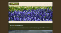 Desktop Screenshot of plantkinetics.com